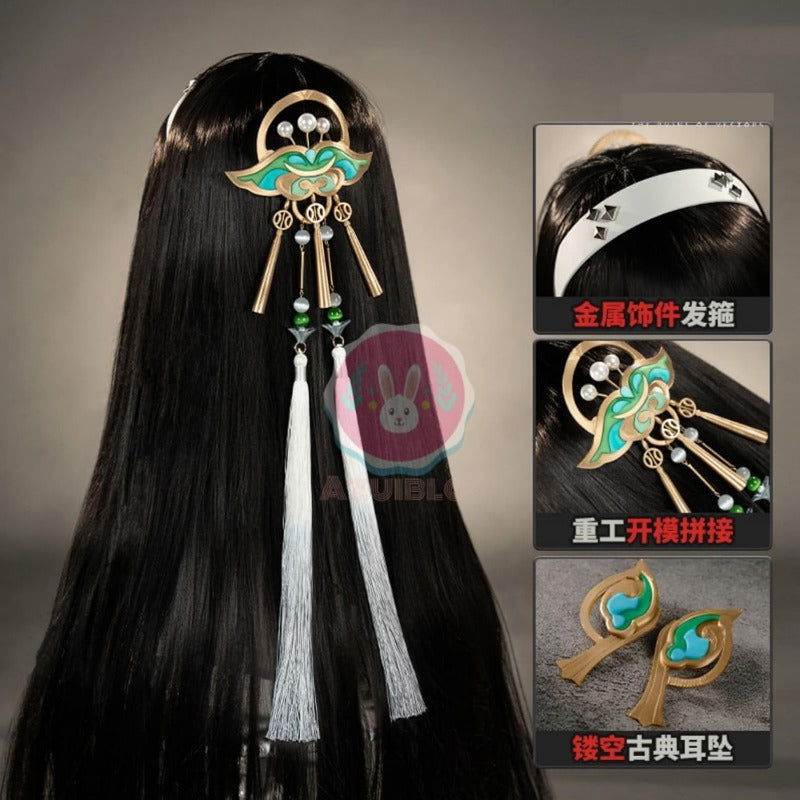 ゼンゼロ ZZZアストラ・ヤオ 歌姫 舞台服 コスプレ衣装 3Dプリントアクセサリー コスチュームセット cosplay