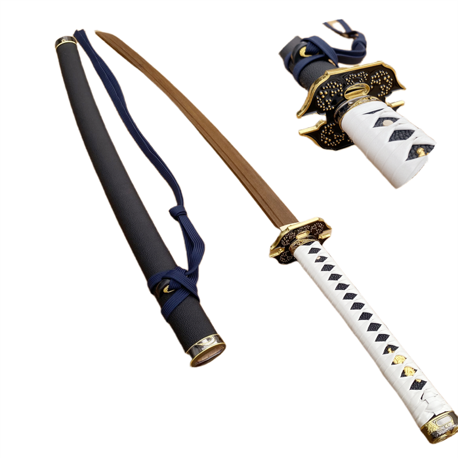 Nakorara 日本風 装飾品 鳳凰の羽 103cm Nakorara サムライ用 日本刀 武器モデル 汎用刀 仕上げ模造刀 レプリカ 和風 コスプレ道具 唐風 模造刀 木刃 樹脂刃 工芸品 武士刀 サムライ ソード ハロウィン
