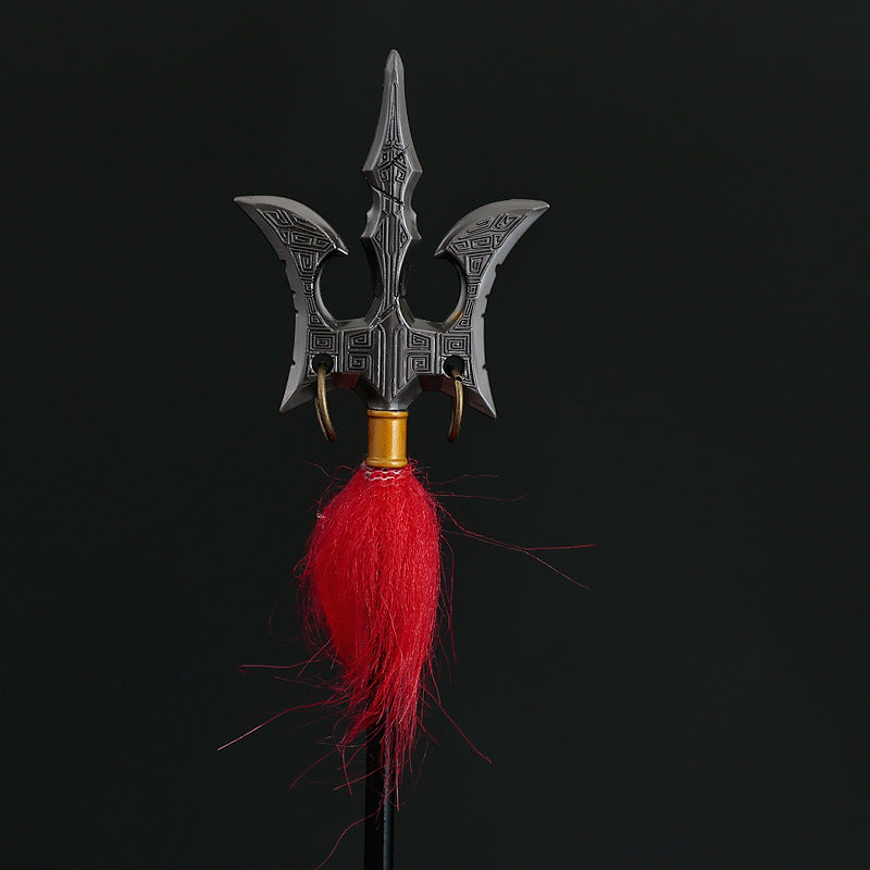Nakorara ナタ~魔童降臨~ ミニチュア フィギュア武器 アクセサリー 武器ファン向け ミニチュア ダイキャスト製 22cm
