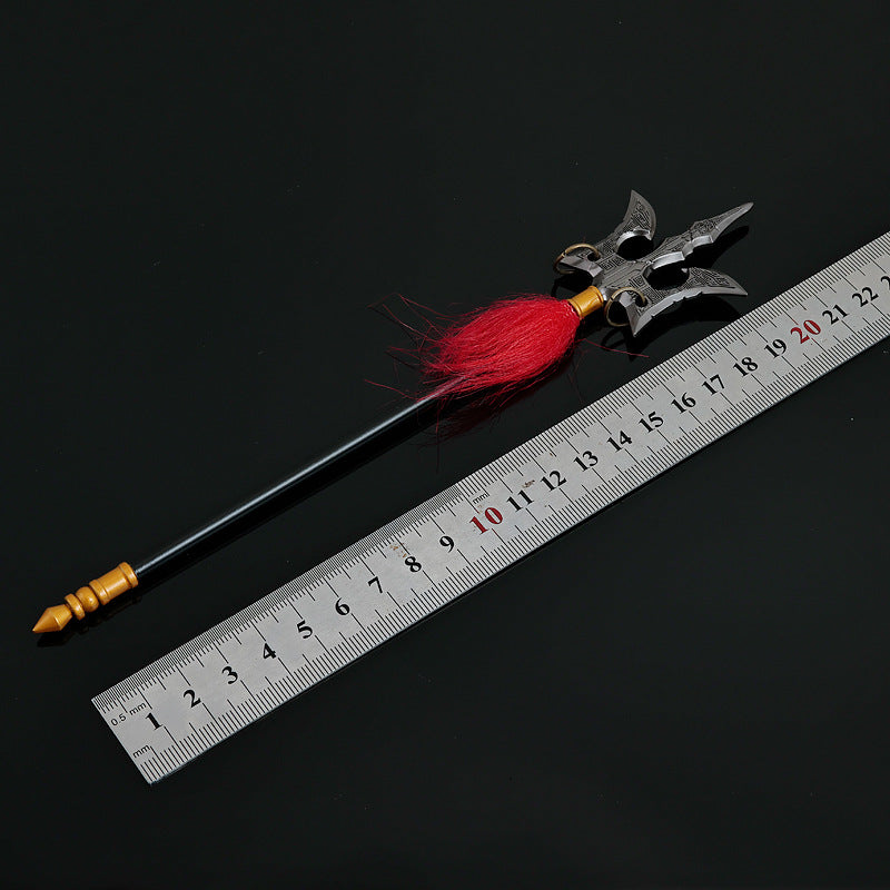 Nakorara ナタ~魔童降臨~ ミニチュア フィギュア武器 アクセサリー 武器ファン向け ミニチュア ダイキャスト製 22cm