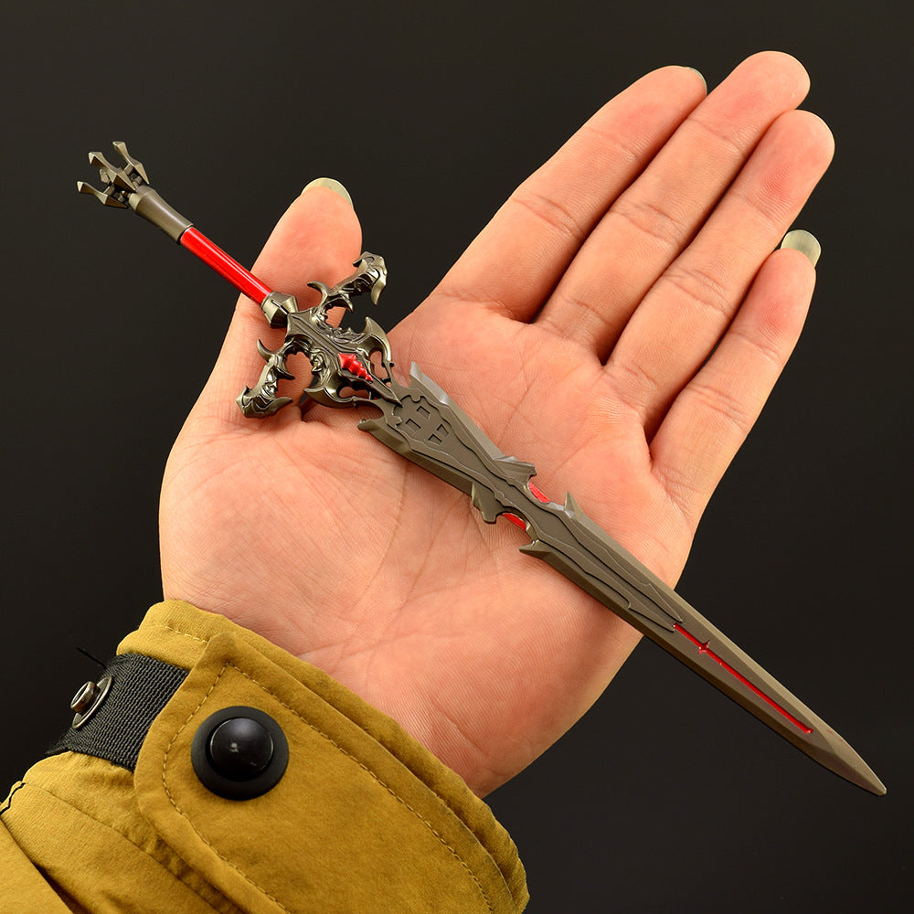 Nakorara ファイナルファンタジー16 エヴァーダーク ミニチュア FF16 ダイキャスト製 武器モデル おもちゃ アクセサリー