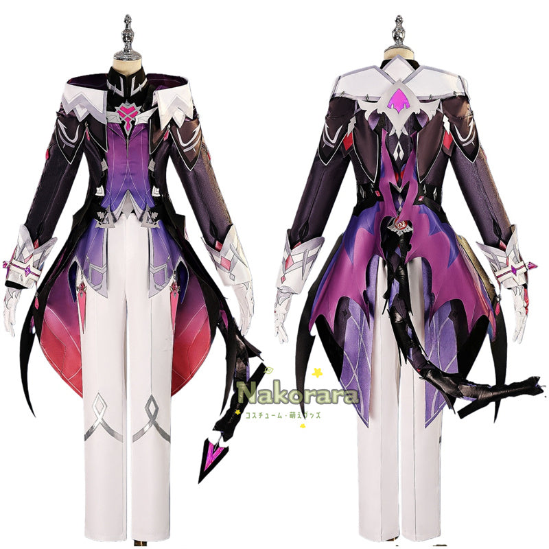 Nakorara公式】原神 ドゥリン（毒龍）コスプレ衣装 角＆翼付き｜魔神