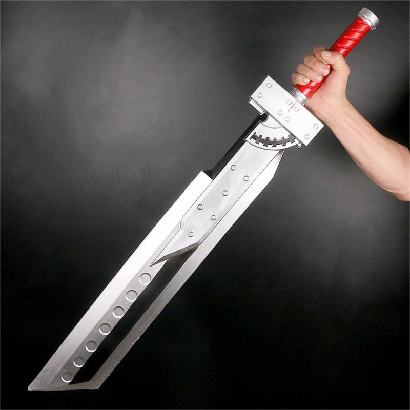 Nakorara FF7 クラウド・ストライフ 合体剣 PU製 バスターソード コスプレ 装備 Cloud Strife ファイナル ファンタジー VII コスプレ 模造刀 模擬刀 観賞用 コレクション コスプレ道具 イベント プレゼント グッズ 道具 小物
