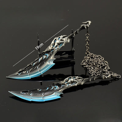Nakorara ヴァロラント VALORANT ブレード・オブ・プライモーディア  19㎝　ミニチュア　ダイキャスト製　武器モデル　工芸品Na002