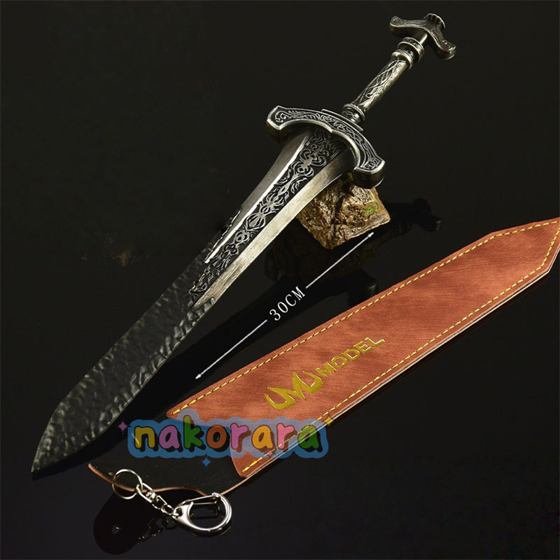 Nakorara エルデンリング ガーゴイルの黒剣 30㎝ 227g ガーゴイルの大