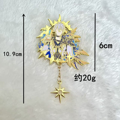 Nakorara 崩壊スターレイル  ファイノン  缶バッジ　 Phainon　合金 アクセサリー　萌えグッズ　印象グッズ