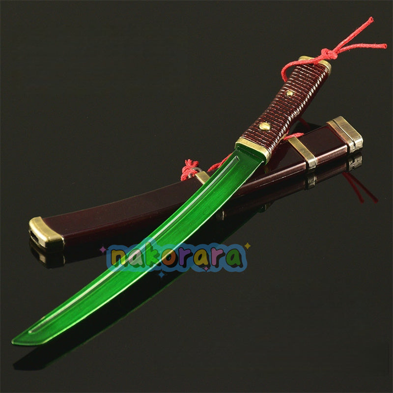 Nakorara　セキロ SEKIRO: SHADOWS DIE TWICE 　隻狼　錆び丸 　アクセサリー　ミニチュア　武器モデル　合金製　18㎝　義手忍具　工芸品　