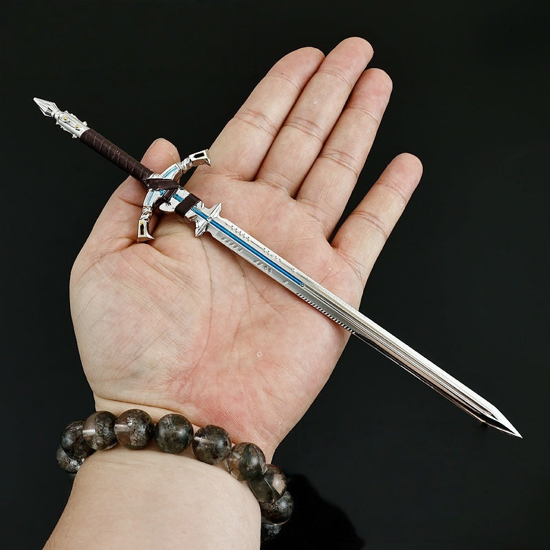 Nakorara　Arena Breakout: Hardcore ミニチュア　片手剣　22㎝　ミニ武器　モデル　レプリカ　萌えグッズ　FPS 　ダイキャスト製