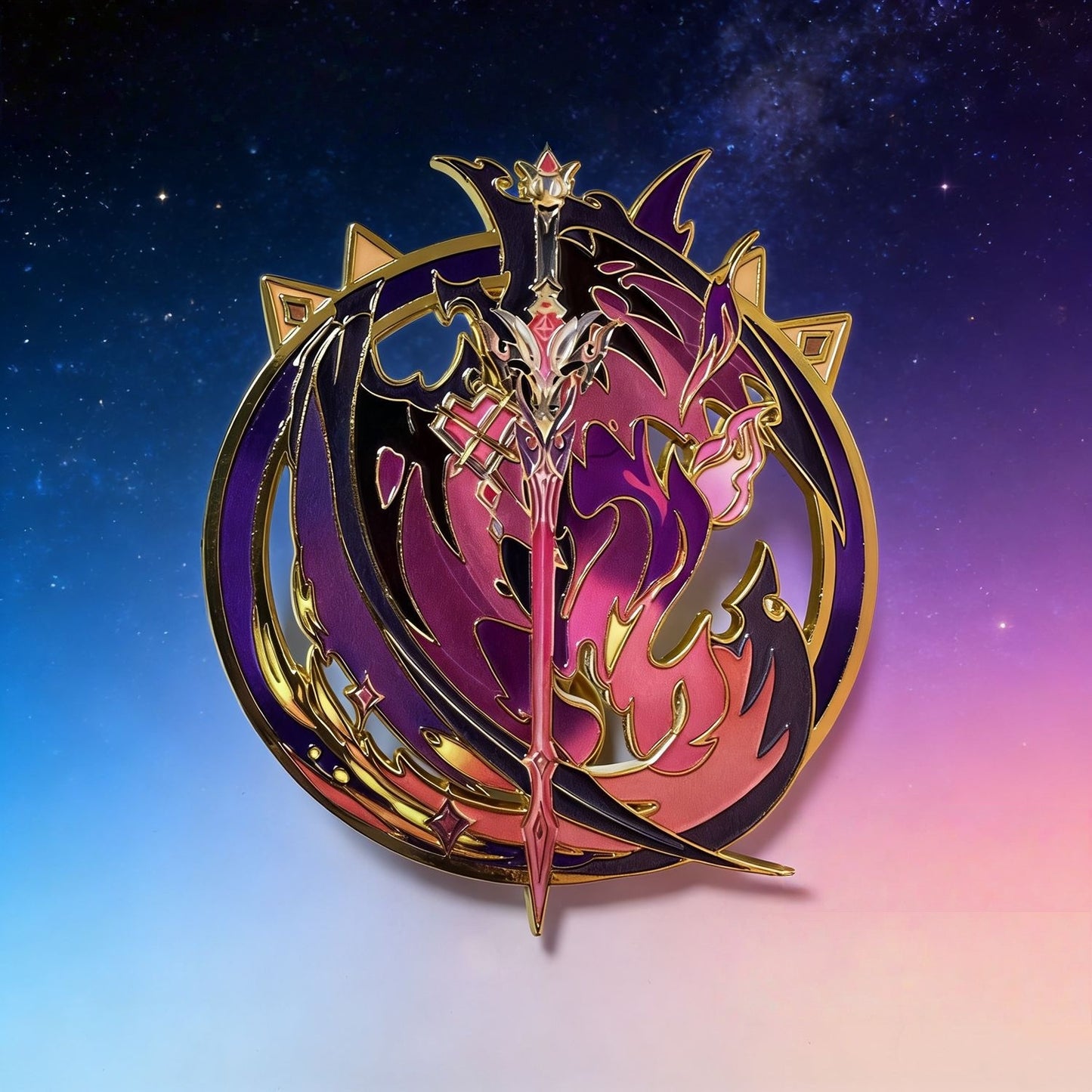 Nakorara　原神　黒蝕　ドゥリン　印象グッズ　同人イベント　缶バッジ　萌えグッズ　アクセサリー　おもちゃ　装備品