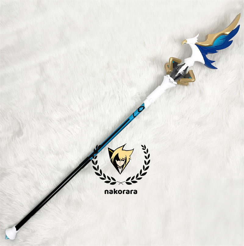 Nakorara　原神 風信の矛  170cm PLA材質　3dプリント　セノ　イネファ　フリンズ　Missive Windspear 長柄武器　軽量　レプリカ　武器モデル　モチーフ武器