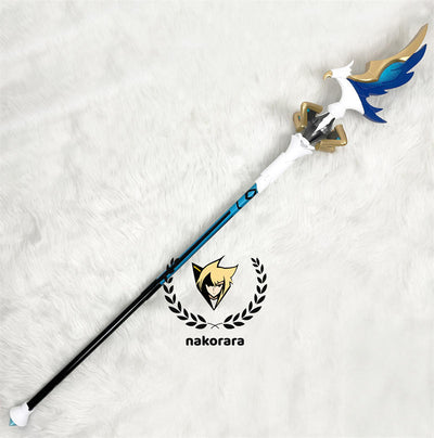 Nakorara　原神 風信の矛  170cm PLA材質　3dプリント　セノ　イネファ　フリンズ　Missive Windspear 長柄武器　軽量　レプリカ　武器モデル　モチーフ武器