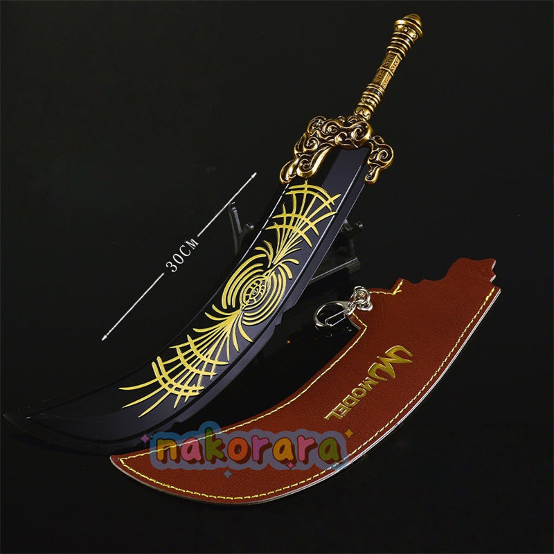 Nakorara　エルデンリング 星砕きの大剣 30cm 311g　ミニ武器　アクセサリー ダイキャストミニチュア　ラダーン グレートソード 　重量感コレクション