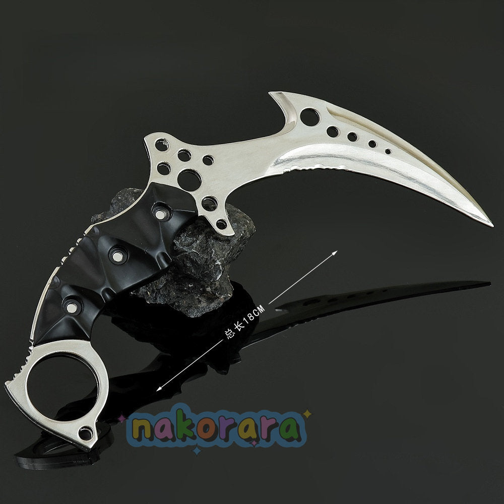 Nakorara　バイオハザード8　バイオ8　カランビットナイフ　18㎝　154g　ミニチュア　ダイキャスト製　Resident Evil Village　武器レプリカ　モデル　アクセサリー　萌えグッズ