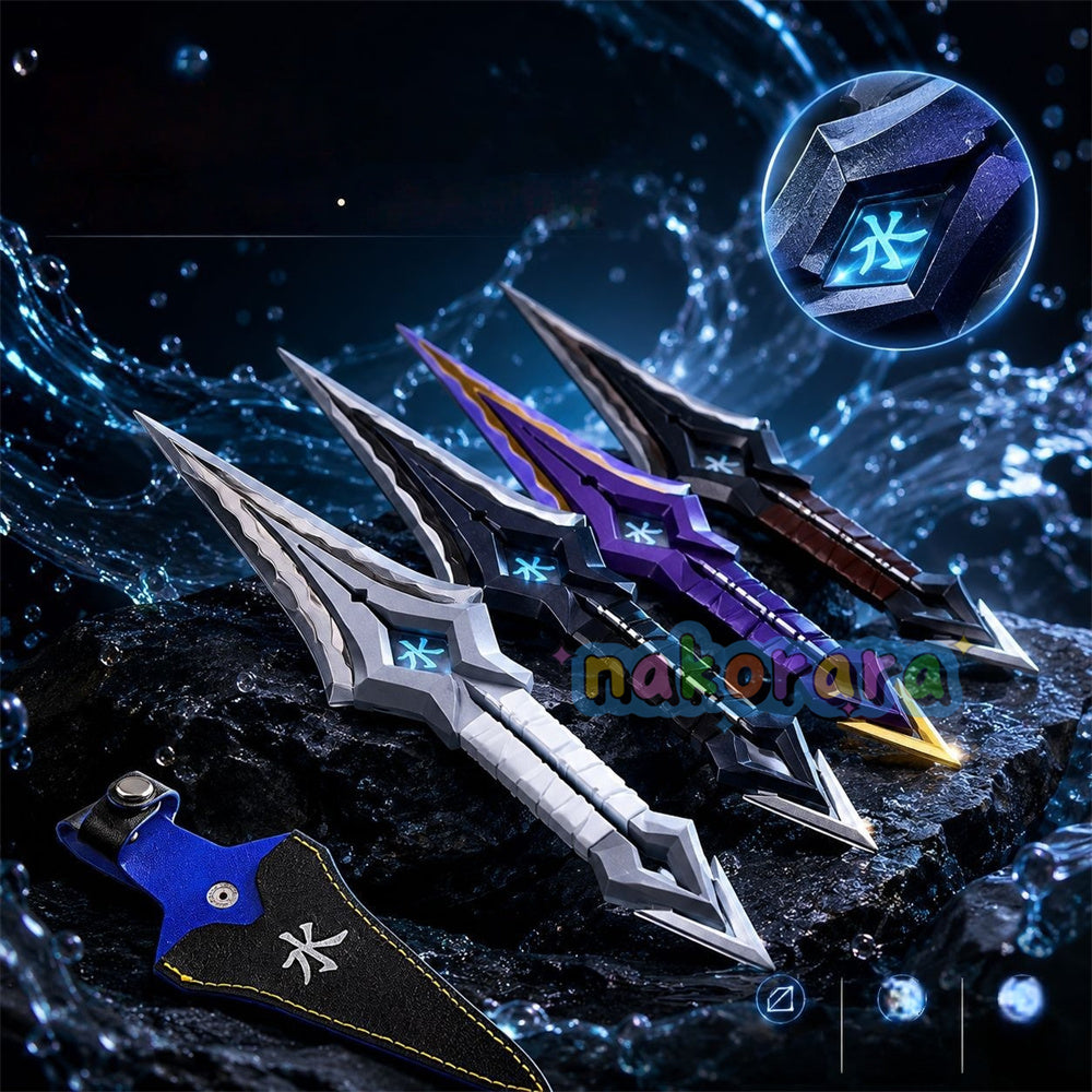 Nakorara　VALORANT クロナミの刃　クロナミ ナルカミ 23cm 　168g　ミニチュア　武器レプリカ　クロナミ 2.0 ヴァロラント　萌えグッズ　武器模型 武器レプリカ コレクション用　
