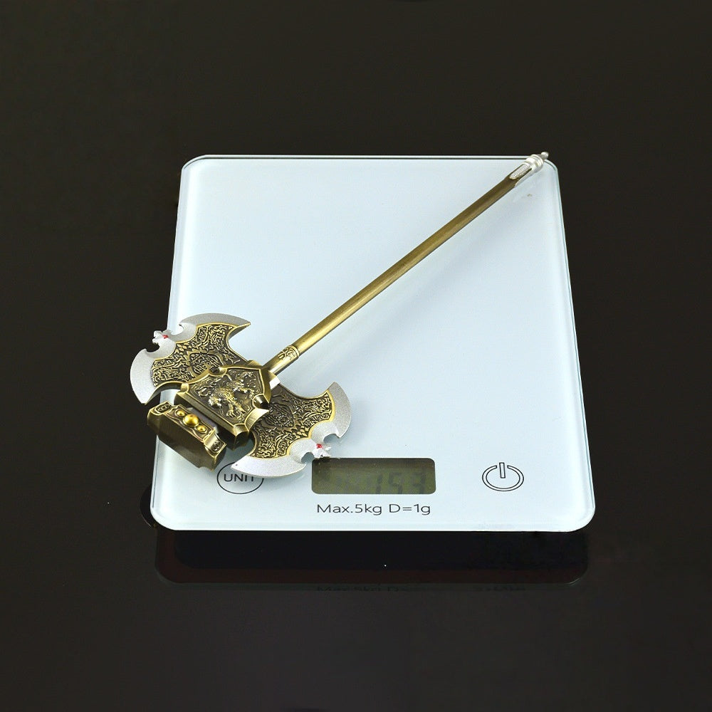 Nakorara　エルデンリング ゴドリックの王斧　ミニチュア モデル　23cm 　王斧　工芸品　ダイキャスト製 卓上装飾　