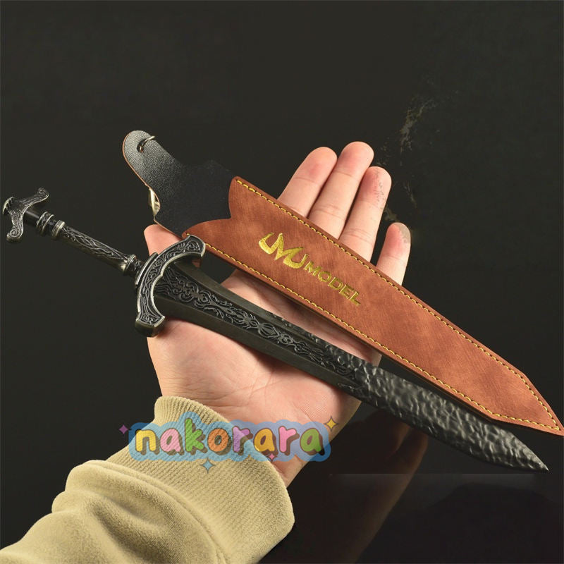 Nakorara エルデンリング ガーゴイルの黒剣 30㎝ 227g ガーゴイルの大