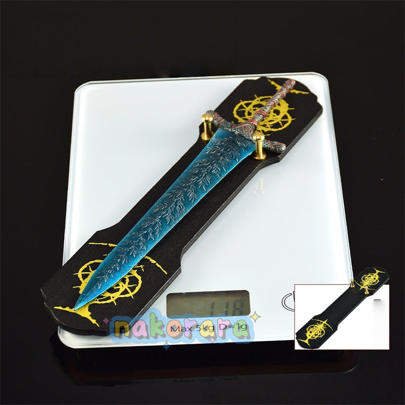 Nakorara　エルデンリング　暗月の大剣　22㎝　ミニチュア　ダイキャスト製　萌えグッズ　アクセサリー　ラニ　卓上装備品　118g