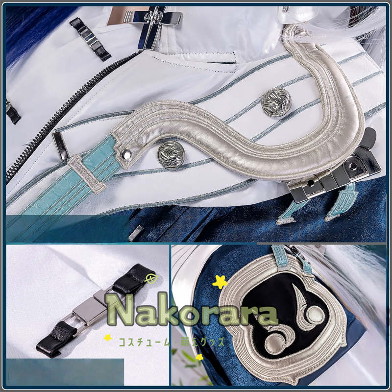 Nakorara　アークナイツ 　易くん　コスプレ衣装　角付き　costume　イベント　角付き　ウィッグ+武器追加可能　  大陸版