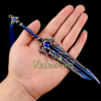 Nakorara　ワールド オブ ウォークラフト　ミニチュア　21㎝　WoW ダイキャスト製　萌えグッズ　アクセサリー　  World of Warcraft　  フィギュアスケート　武器ファン　装備品　工芸品　namini031