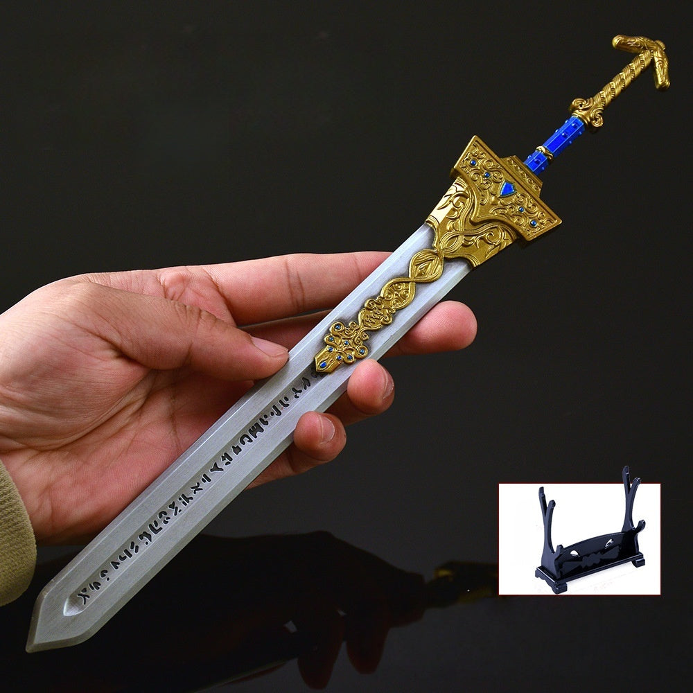 Nakorara　エルデンリング　王家のグレートソード　30㎝　227g　箱付き　ミニチュア　ミニ武器　工芸品　ダイキャスト製　萌えグッズ　武器モデル　アクセサリー　卓上装備品