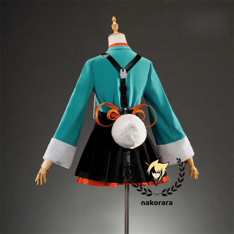 Nakorara ゼンレスゾーンゼロ  照 ざお クランプスの黒枝 　獣人　シリオン　コスプレ衣装　ウサギ　costume　イベント　尻尾＋ウィッグ＋爪追加可能　