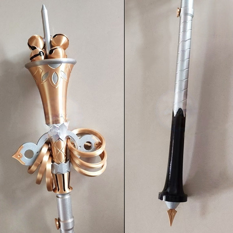 Nakorara ゼンゼロ リュシア 法杖 コスプレ道具 88cm 武器レプリカ 怪
