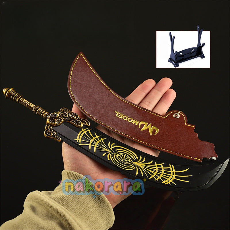 Nakorara　エルデンリング 星砕きの大剣 30cm 311g　箱付き　ミニ武器　アクセサリー ダイキャストミニチュア | ラダーン グレートソード 至高の重量感コレクション