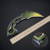 Nakorara VALORANT  ミニチュア　ヴァロラント VCT 2025 カラムビット　22cm 313g 緑色　武器モデル　アクセサリー　装備品　非実用性namini024