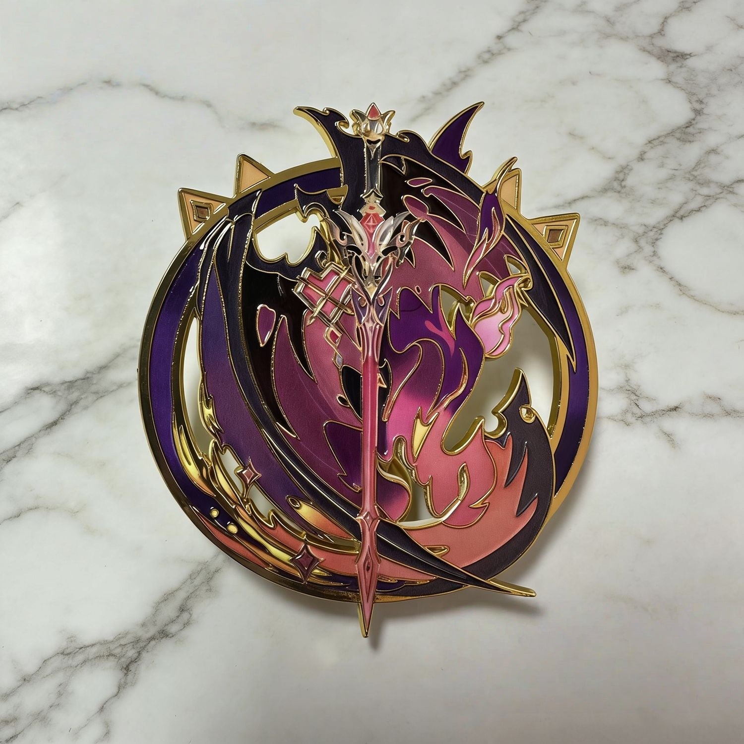Nakorara 原神 黒蝕 ドゥリン 印象グッズ 同人イベント 缶バッジ 萌え