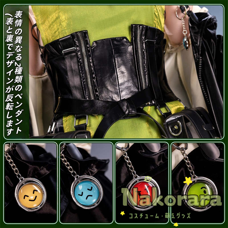 納品　Nakorara　アークナイツ　モンスター　  Mon3tr　コスプレ衣装　ケルシー　耳飾り付き　召喚主　costume　仮装 ウィッグ+シューズ追加可能