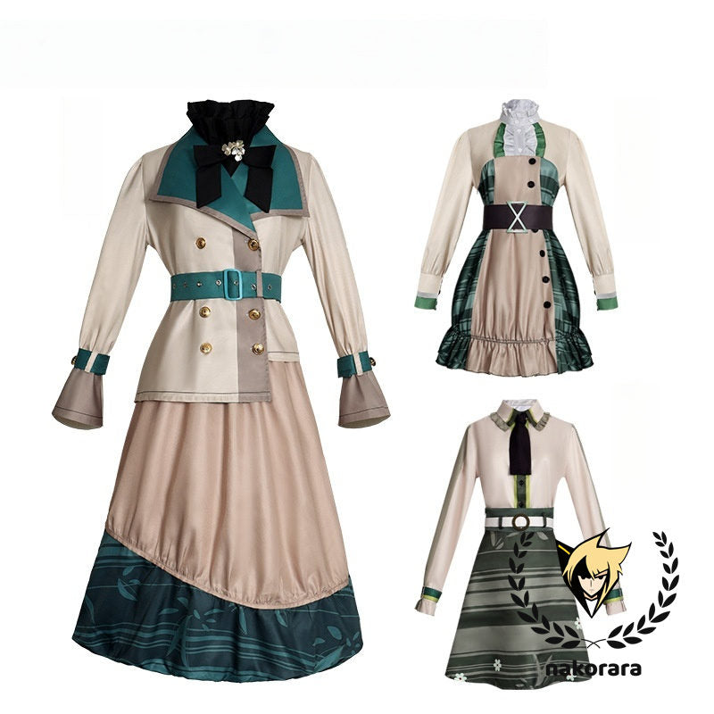 Nakorara プロセカ　MORE MORE JUMP！ × 鏡音レン　桐谷遥 　日野森雫 桃井愛莉　コスプレ衣装　ワンピース　 プロジェクトセカイカラフルステージ！ feat.初音ミク　costume