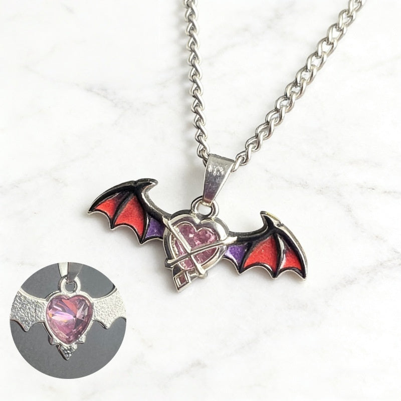 Nakorara　原神 ドゥリン　アクセサリー ネクッレス ピンクジルコンを宝石留めする 萌えグッズ 印象グッズ 非公式 プレゼント　