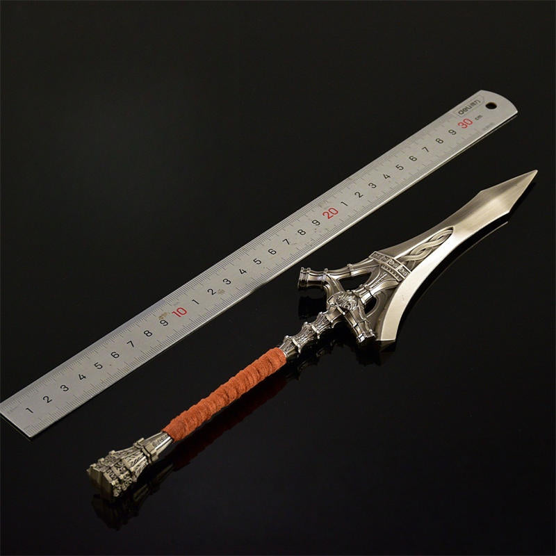 Nakorara エルデンリング 大蛇狩り 30cm 大槍 mini武器 165g ライ