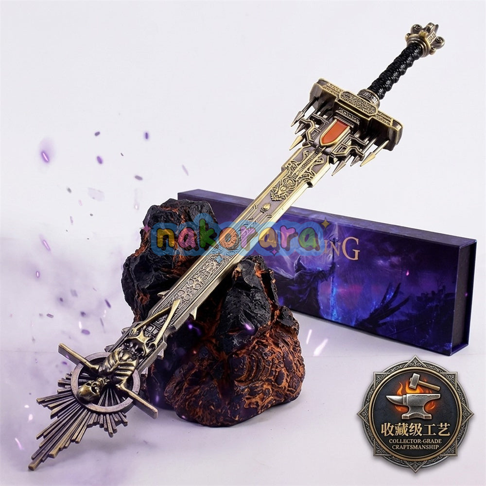 Nakorara　エルデンリング　黄金の墓標&nbsp; 30㎝　ミニチュア　武器レプリカ　アクセサリー　コレクション　萌えグッズ　アウレーザの英雄墓　観賞用　