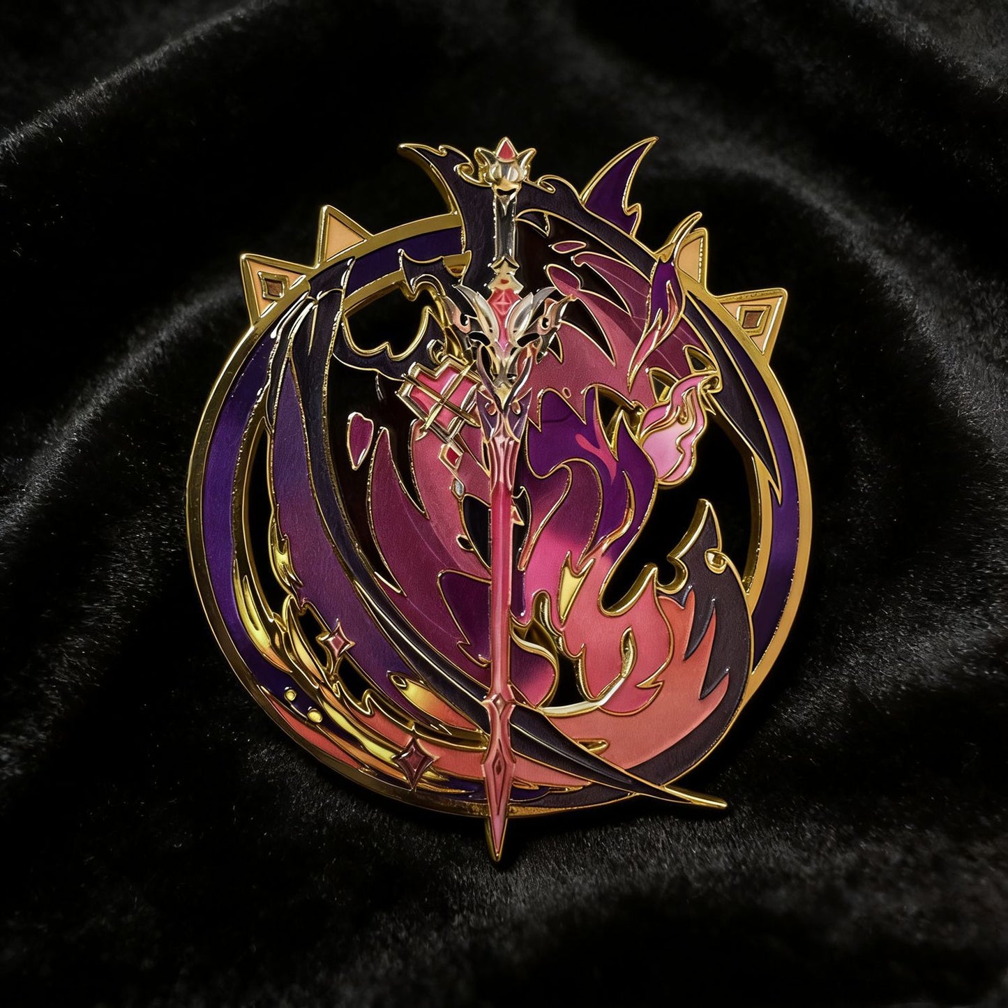 Nakorara　原神　黒蝕　ドゥリン　印象グッズ　同人イベント　缶バッジ　萌えグッズ　アクセサリー　おもちゃ　装備品