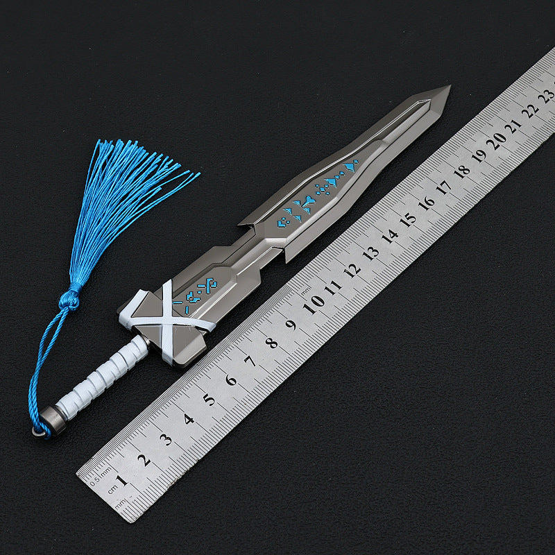 Nakorara アラド戦記 ミニチュア　大剣　剣モデル　22CM武器モデル　サムライ刀　DNF　 1/6スケール 日本刀　剣士装備 剣鬼　フィギュア　ダイキャスト製　工芸品　武器ファン　装備 Namini012