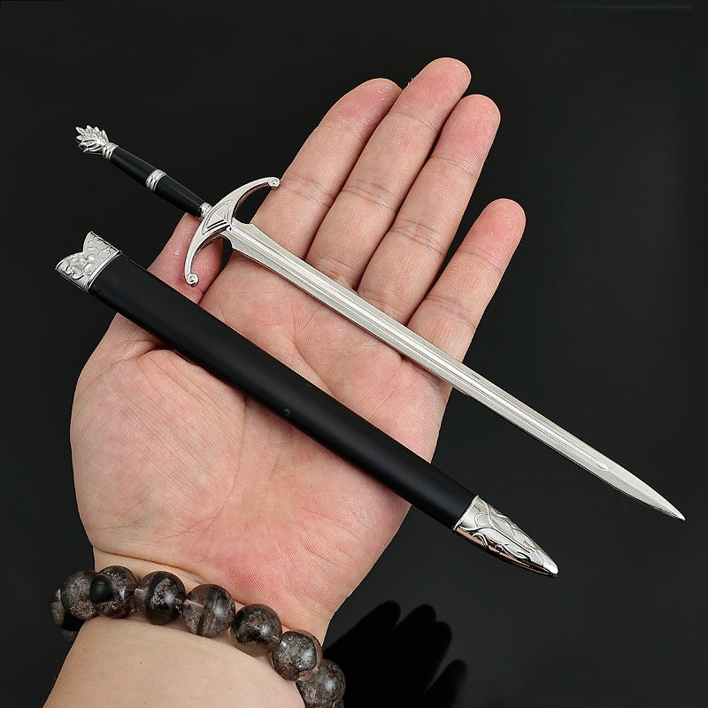 Nakorara　DARK SOULS ダークソウル 　アルトリウスの大剣　スタードソード　22cm　mini武器　ミニチュア　直剣　モデル　ダイキャスト製　武器レプリカ
