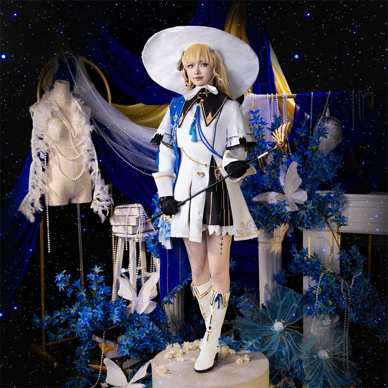 Nakorara 鳴潮 フィービー 帽子付き コスプレ衣装 洋服風 ウィッグ