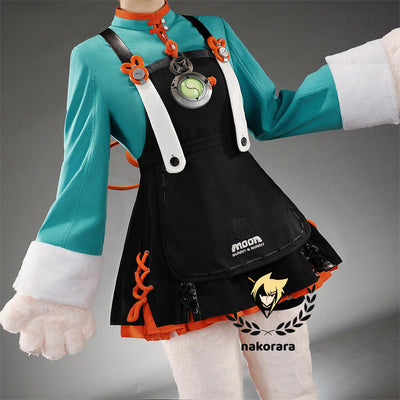 Nakorara ゼンレスゾーンゼロ  照 ざお クランプスの黒枝 　獣人　シリオン　コスプレ衣装　ウサギ　costume　イベント　尻尾＋ウィッグ＋爪追加可能　