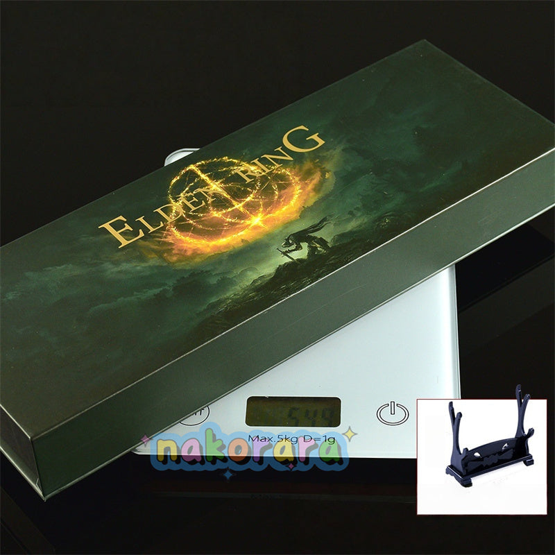 Nakorara　エルデンリング 星砕きの大剣 30cm 311g　箱付き　ミニ武器　アクセサリー ダイキャストミニチュア | ラダーン グレートソード 至高の重量感コレクション