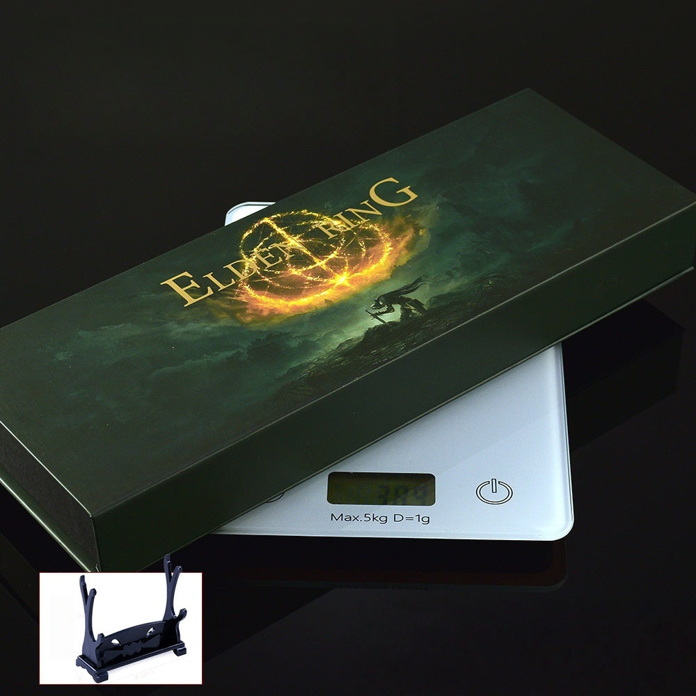 Nakorara　エルデンリング ゴドリックの王斧　ミニチュア モデル　23cm 王斧　工芸品　ダイキャスト製 卓上装飾 プレゼント用ボックス　