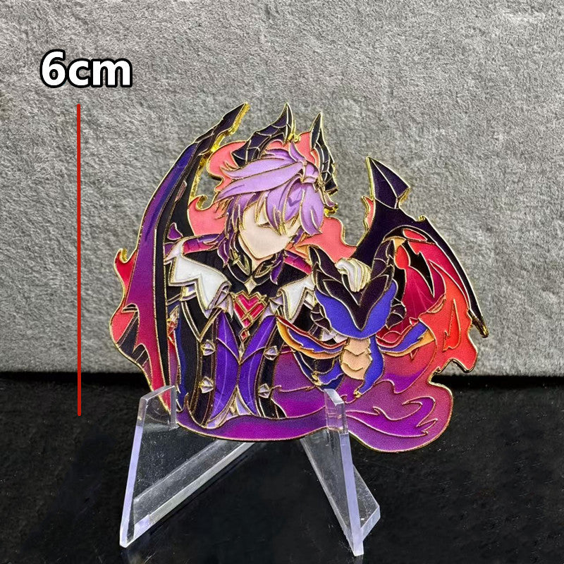 Nakorara　原神　ドゥリン　缶バッジ　萌えグッズ　アクセサリー