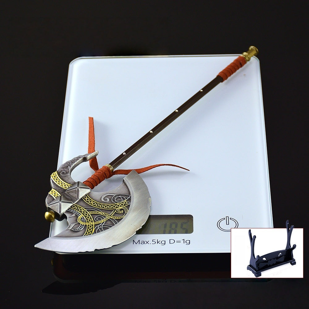 Nakorara　エルデンリング　斧　30cm　185g　ミニチュア　ダイキャスト製 武器モデル 萌えグッズ