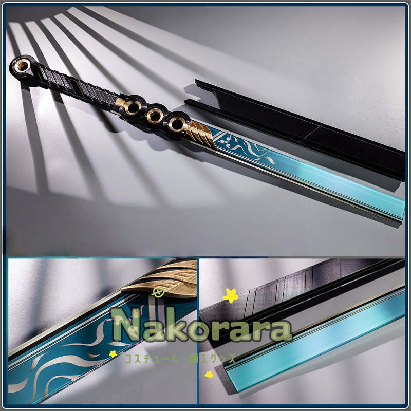 Nakorara　アークナイツ 　易くん　コスプレ衣装　角付き　costume　イベント　角付き　ウィッグ+武器追加可能　  大陸版