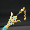 Nakorara　原神　蒼古なる自由への誓い   21cm ミニチュア 武器モデル　キーホルダー　ダイキャスト製　装備品　アクセサリー　武器ファン向け　おもちゃ　レプリカ