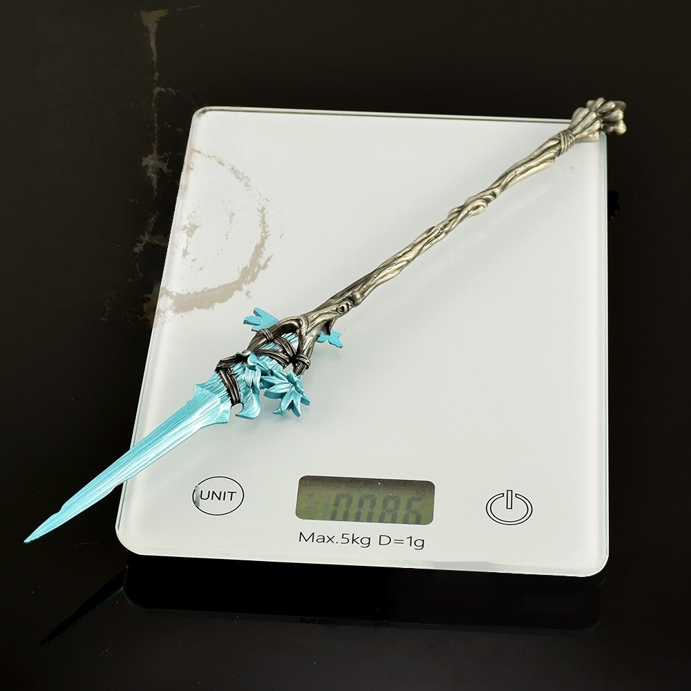 Nakorara エルデンリング 夢の杖　杖　レプリカ 合金製 30cm ダイカスト製 塗装済み 武器模型 コレクター向け 非実用 展示用 ゲームグッズ