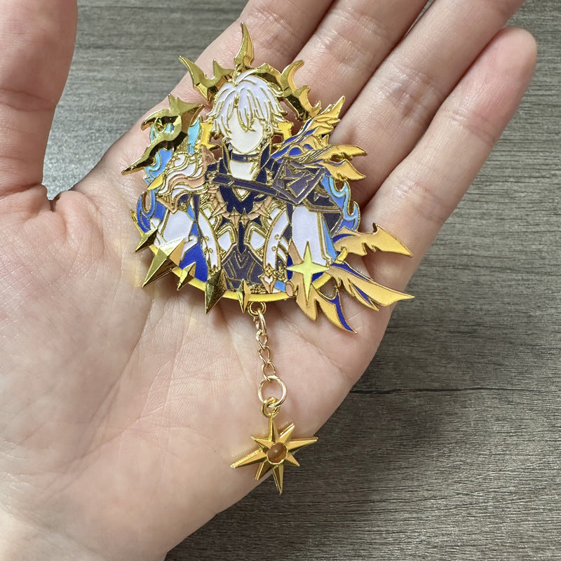 Nakorara 崩壊スターレイル  ファイノン  缶バッジ　 Phainon　合金 アクセサリー　萌えグッズ　印象グッズ