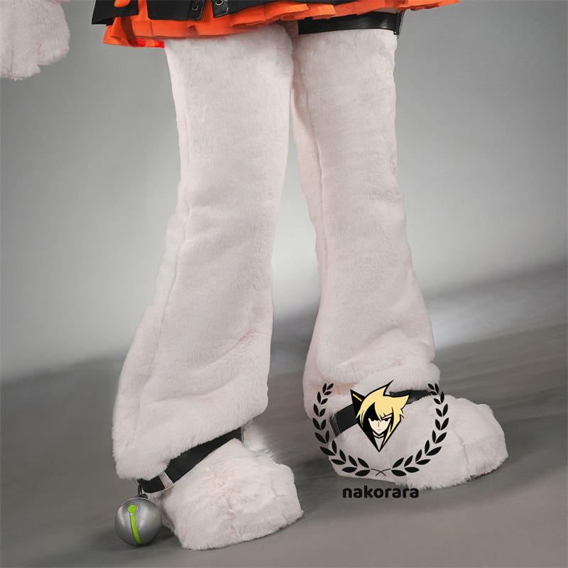 Nakorara ゼンレスゾーンゼロ  照 ざお クランプスの黒枝 　獣人　シリオン　コスプレ衣装　ウサギ　costume　イベント　尻尾＋ウィッグ＋爪追加可能　