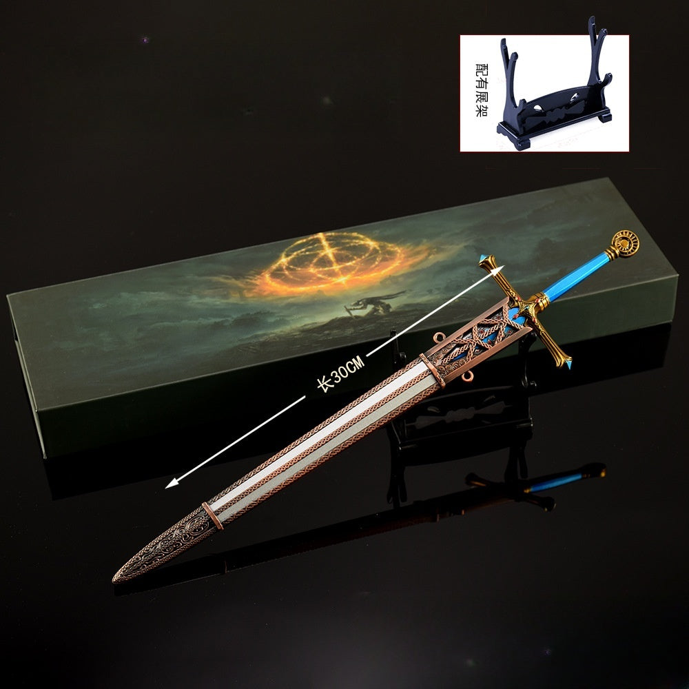 Nakorara　エルデンリング　ミニ武器　カーリアの騎士剣　30㎝　収納ケース付き　武器モデル　レプリカ｜ELDEN RING　Na004