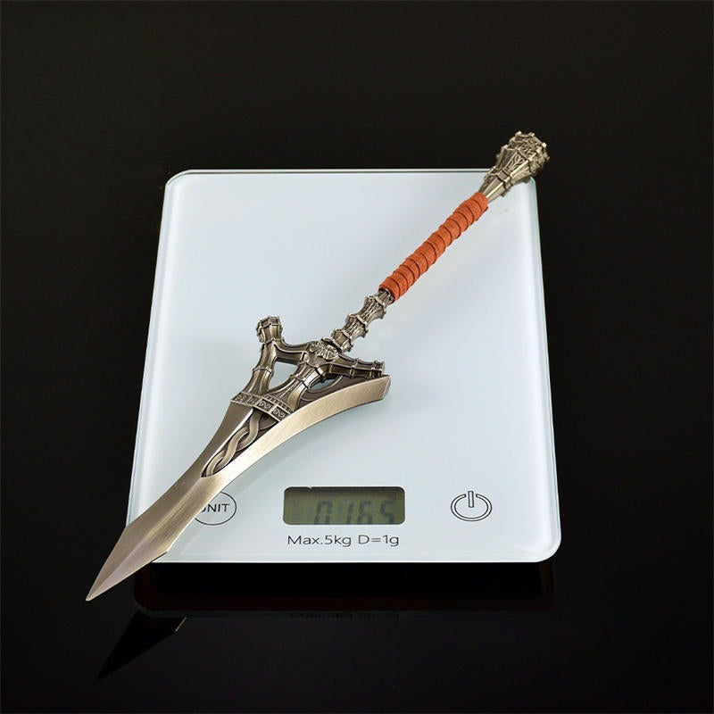 Nakorara エルデンリング 大蛇狩り 30cm　大槍　mini武器　165g ライカード　冒涜の君主　model　ミニチュア　アクセサリ　武器fan　